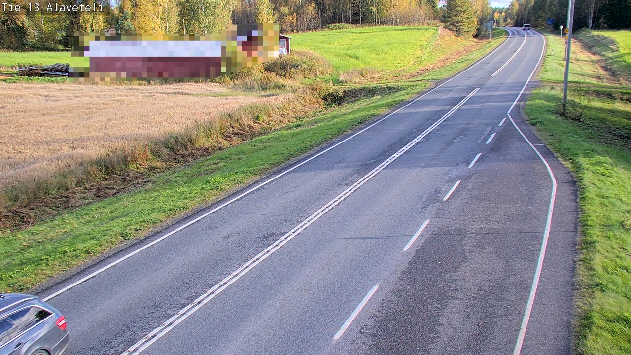 Kelikamerat Kuva Tie 13 Kruunupyy Alaveteli, Kruunupyy, Pohjanmaa