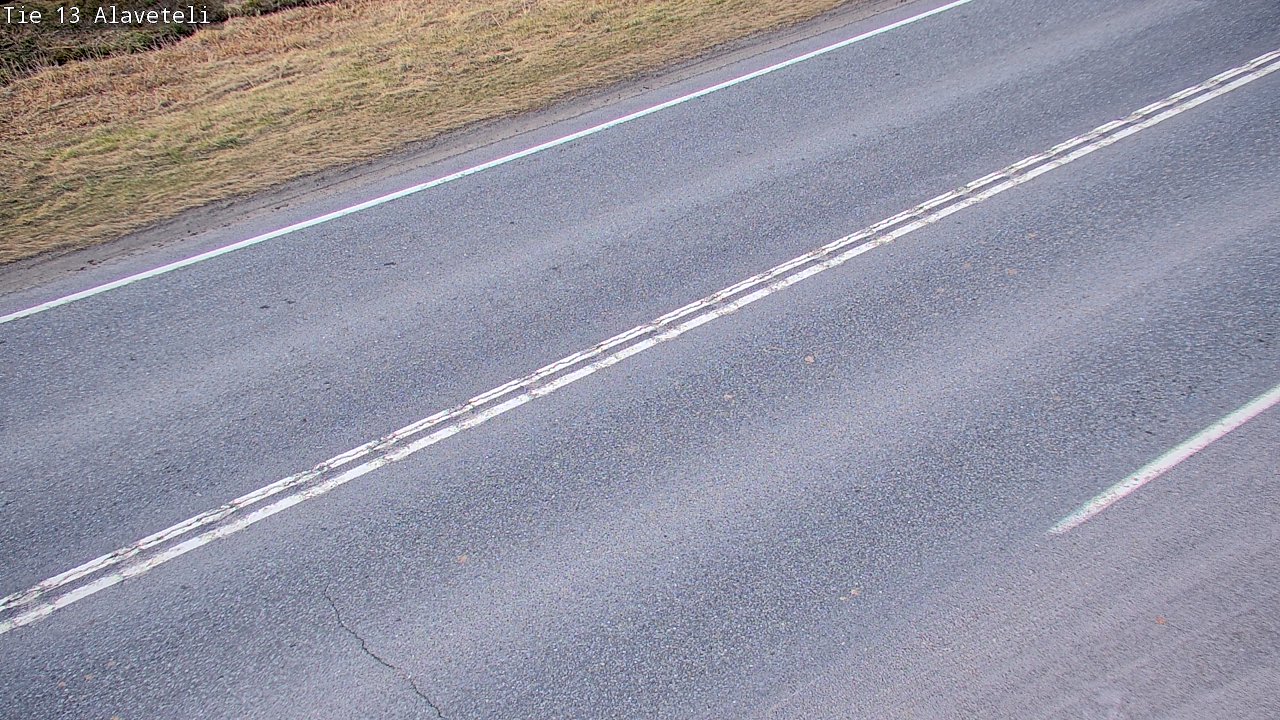 Weather Camera Image Väg 13 Kronoby Nedervetil, Kruunupyy, Pohjanmaa