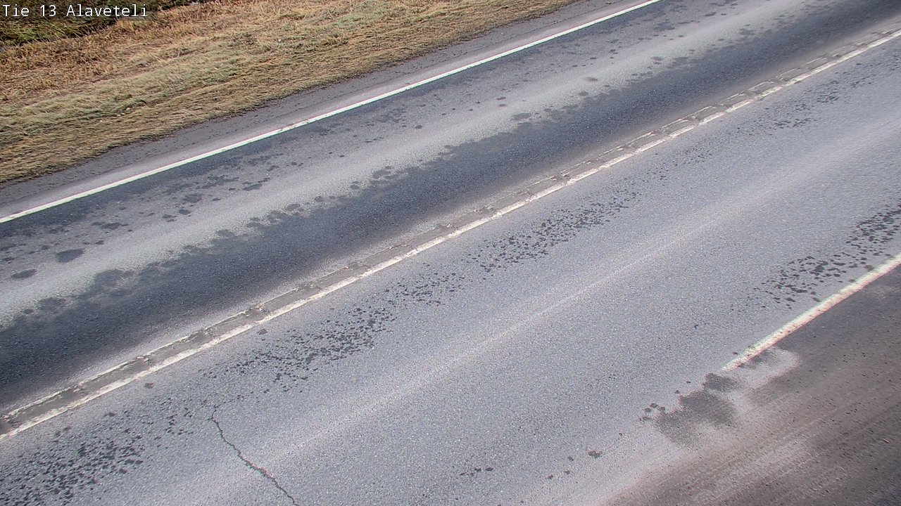 Weather Camera Image Väg 13 Kronoby Nedervetil, Kruunupyy, Pohjanmaa