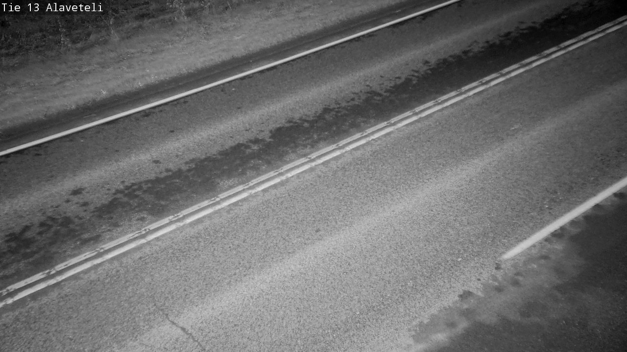 Weather Camera Image Väg 13 Kronoby Nedervetil, Kruunupyy, Pohjanmaa