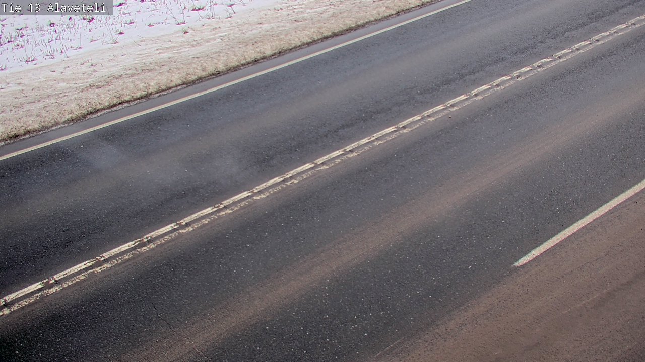 Weather Camera Image Road 13 Kruunupyy Alaveteli, Kruunupyy, Pohjanmaa