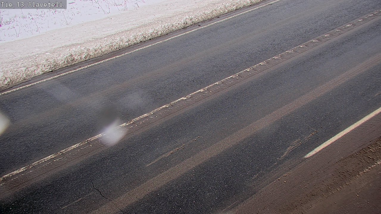 Weather Camera Image Väg 13 Kronoby Nedervetil, Kruunupyy, Pohjanmaa