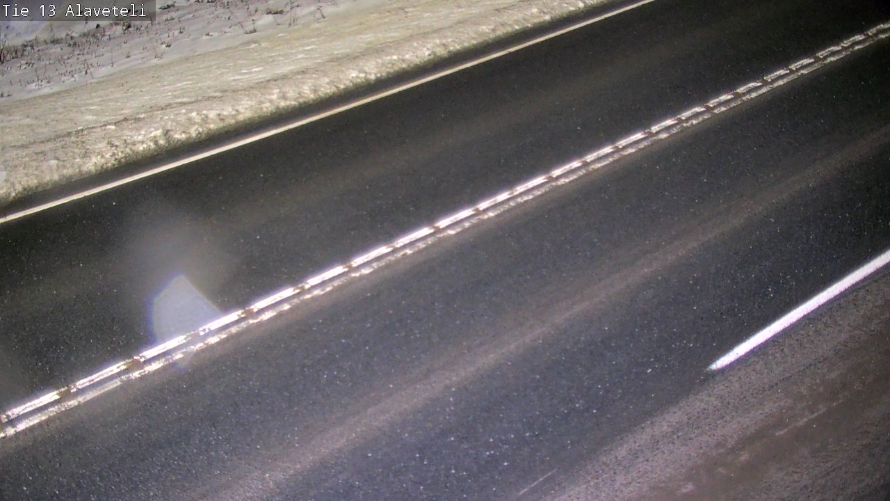 Weather Camera Image Väg 13 Kronoby Nedervetil, Kruunupyy, Pohjanmaa