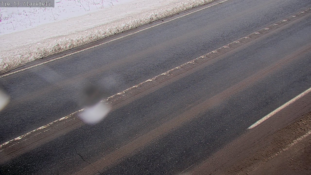 Weather Camera Image Väg 13 Kronoby Nedervetil, Kruunupyy, Pohjanmaa