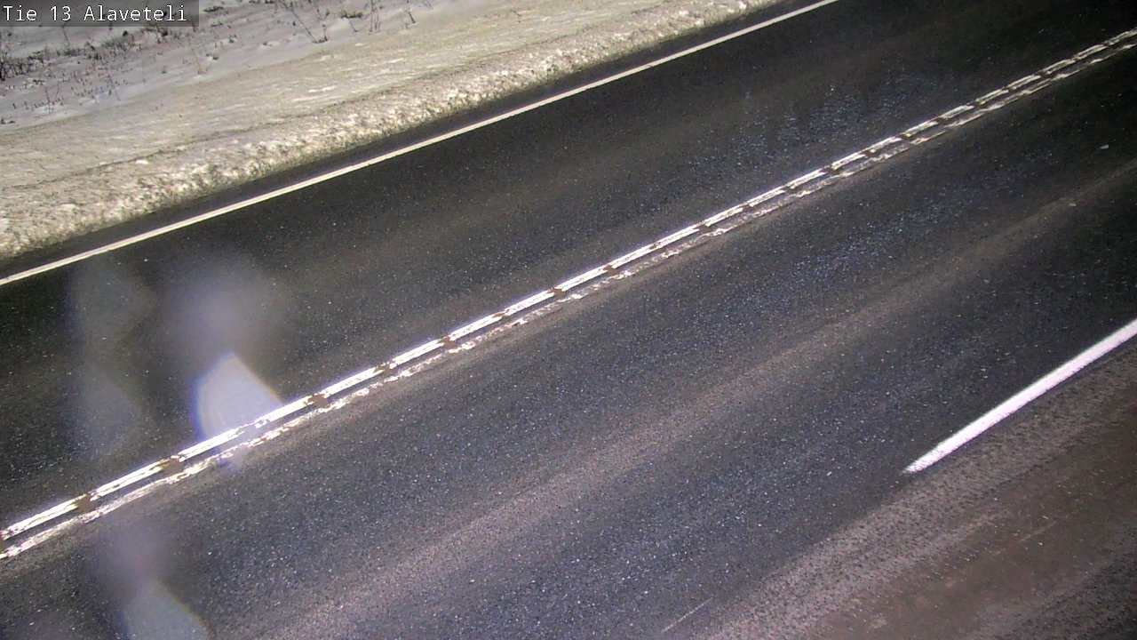 Weather Camera Image Väg 13 Kronoby Nedervetil, Kruunupyy, Pohjanmaa