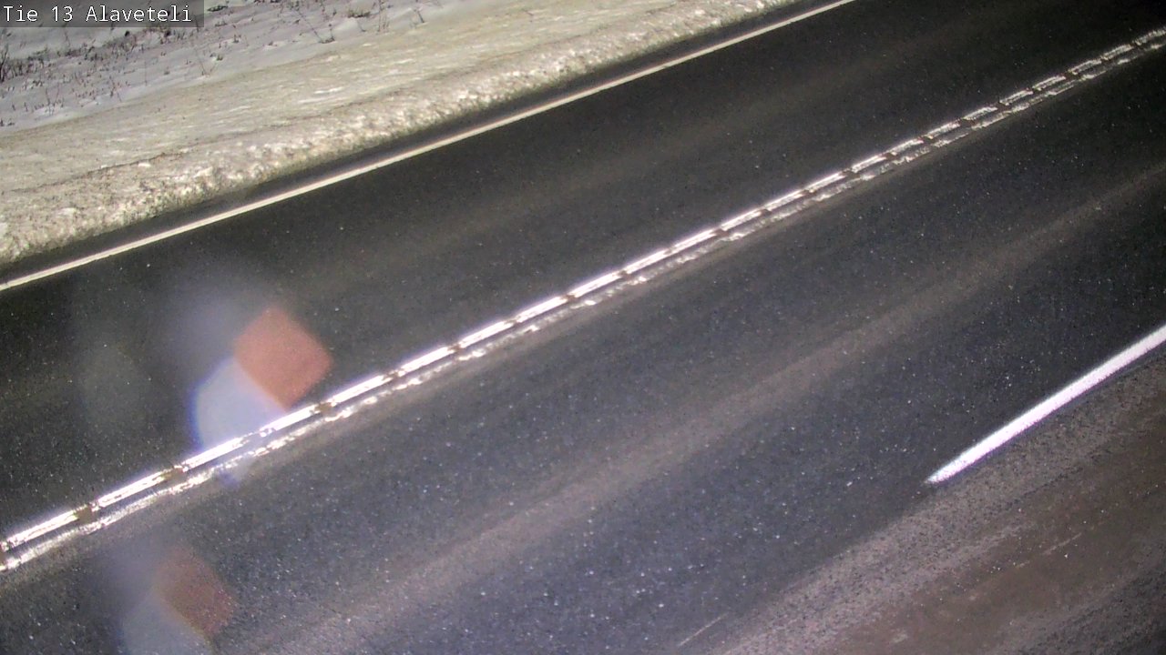 Weather Camera Image Väg 13 Kronoby Nedervetil, Kruunupyy, Pohjanmaa