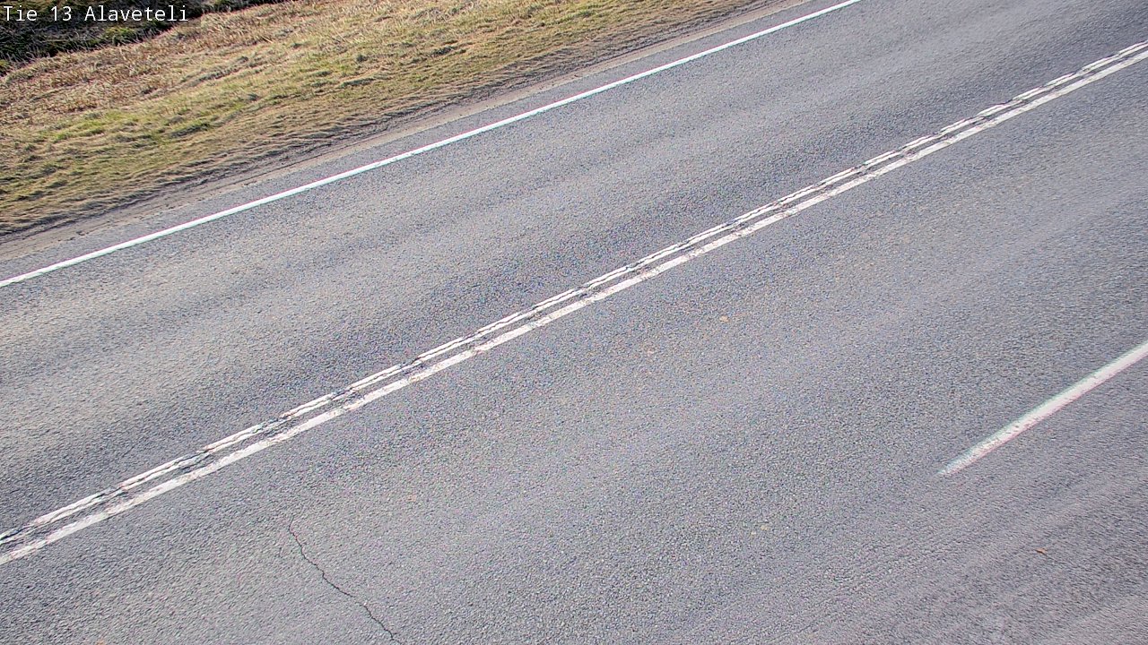 Weather Camera Image Väg 13 Kronoby Nedervetil, Kruunupyy, Pohjanmaa