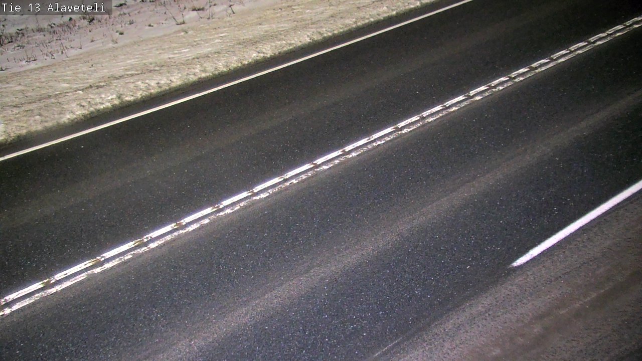 Weather Camera Image Väg 13 Kronoby Nedervetil, Kruunupyy, Pohjanmaa