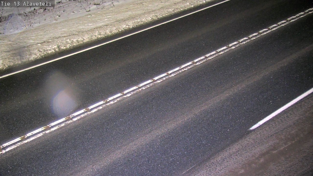 Weather Camera Image Väg 13 Kronoby Nedervetil, Kruunupyy, Pohjanmaa