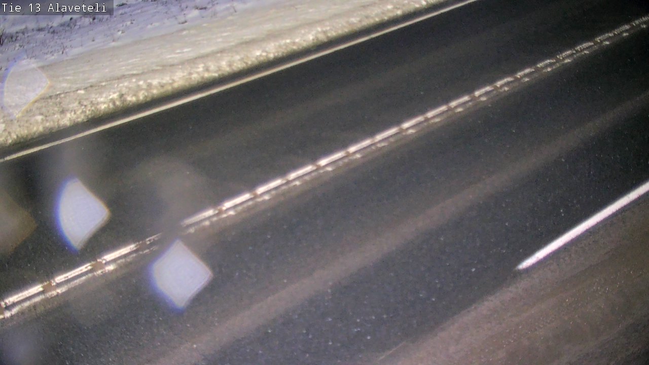 Weather Camera Image Väg 13 Kronoby Nedervetil, Kruunupyy, Pohjanmaa