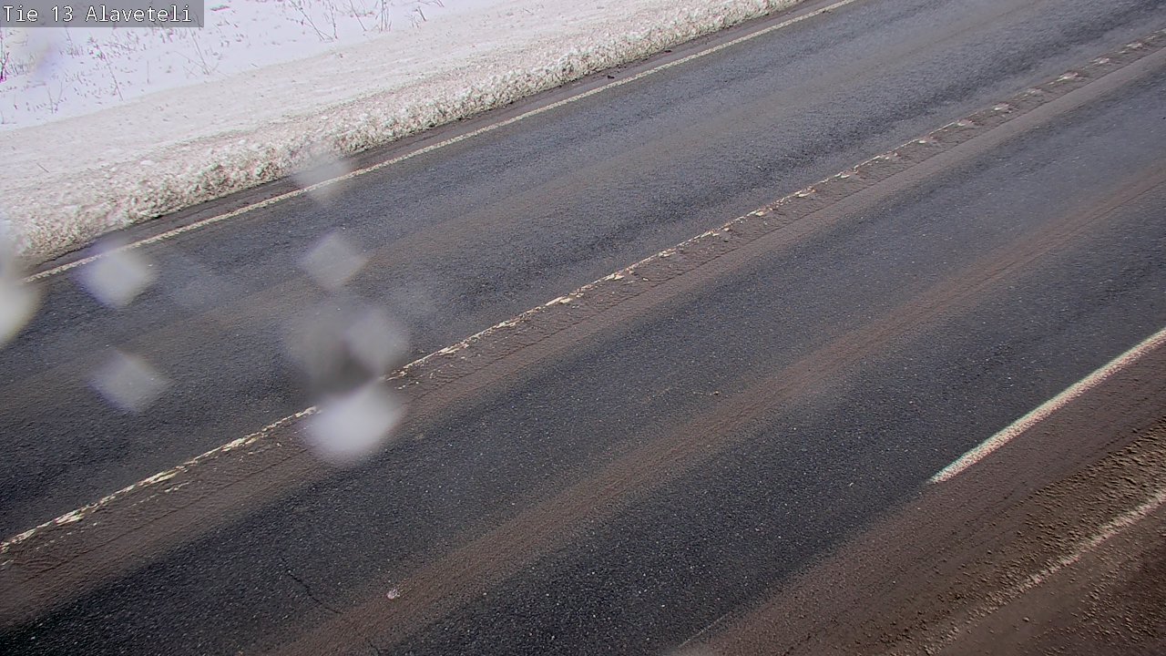 Weather Camera Image Väg 13 Kronoby Nedervetil, Kruunupyy, Pohjanmaa