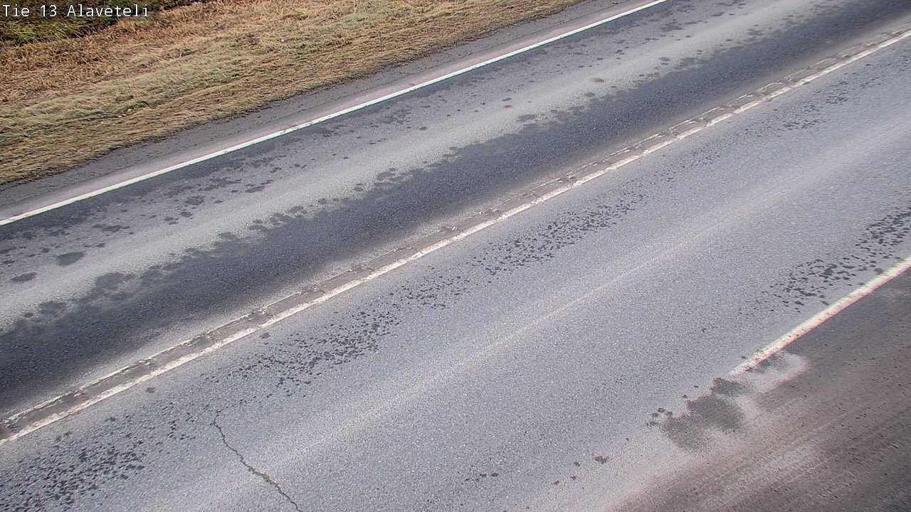 Weather Camera Image Väg 13 Kronoby Nedervetil, Kruunupyy, Pohjanmaa