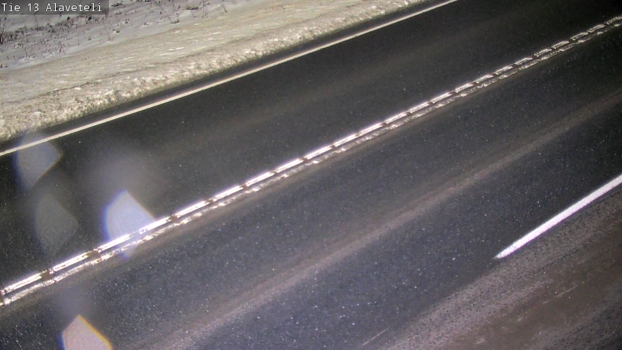 Weather Camera Image Väg 13 Kronoby Nedervetil, Kruunupyy, Pohjanmaa