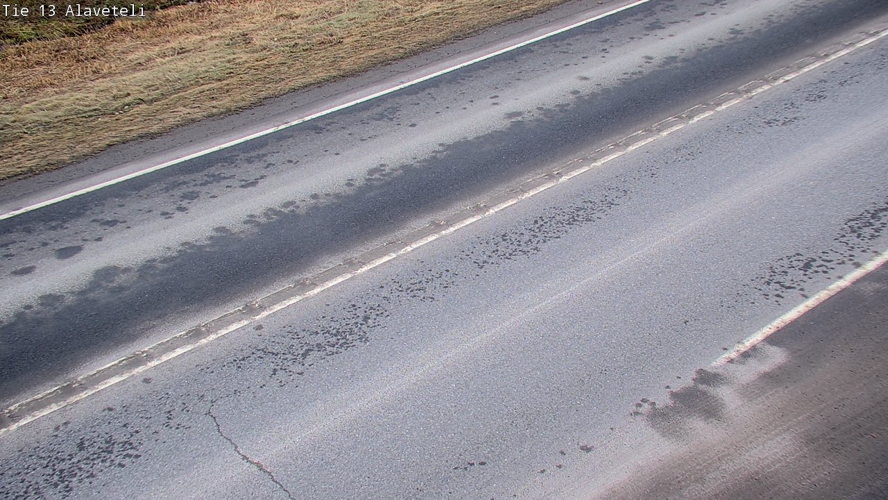 Weather Camera Image Väg 13 Kronoby Nedervetil, Kruunupyy, Pohjanmaa