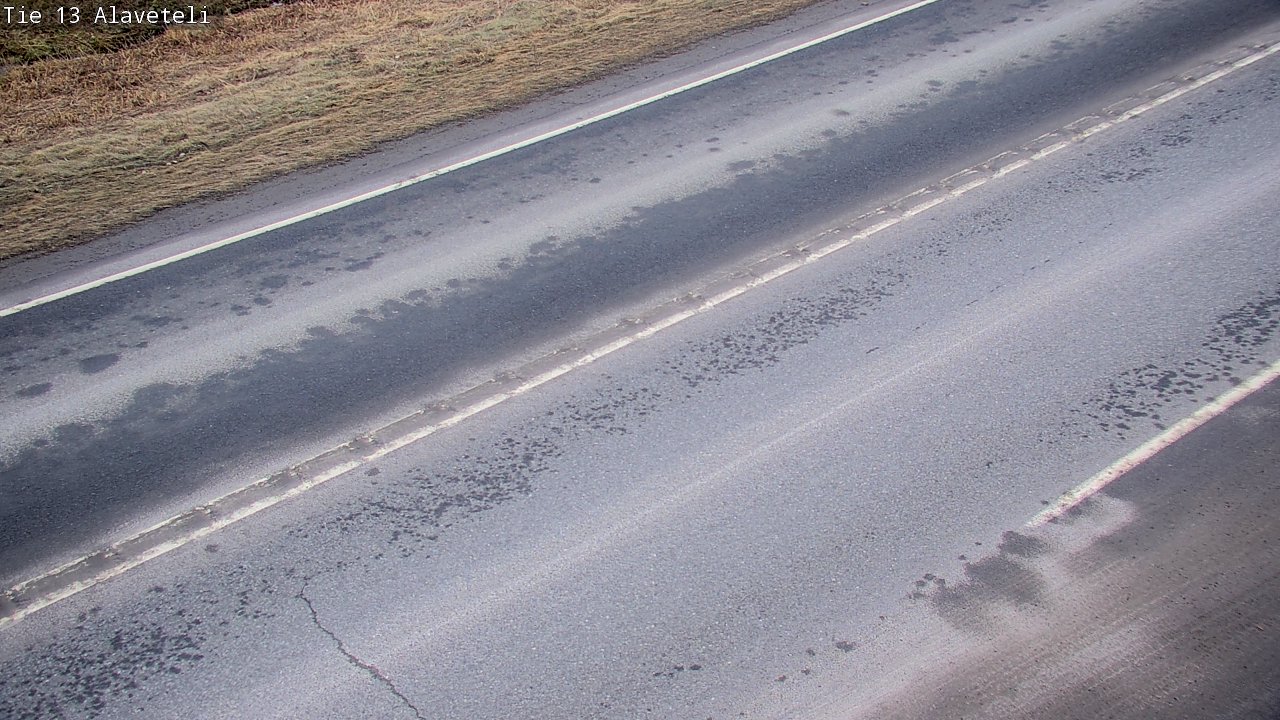 Weather Camera Image Väg 13 Kronoby Nedervetil, Kruunupyy, Pohjanmaa