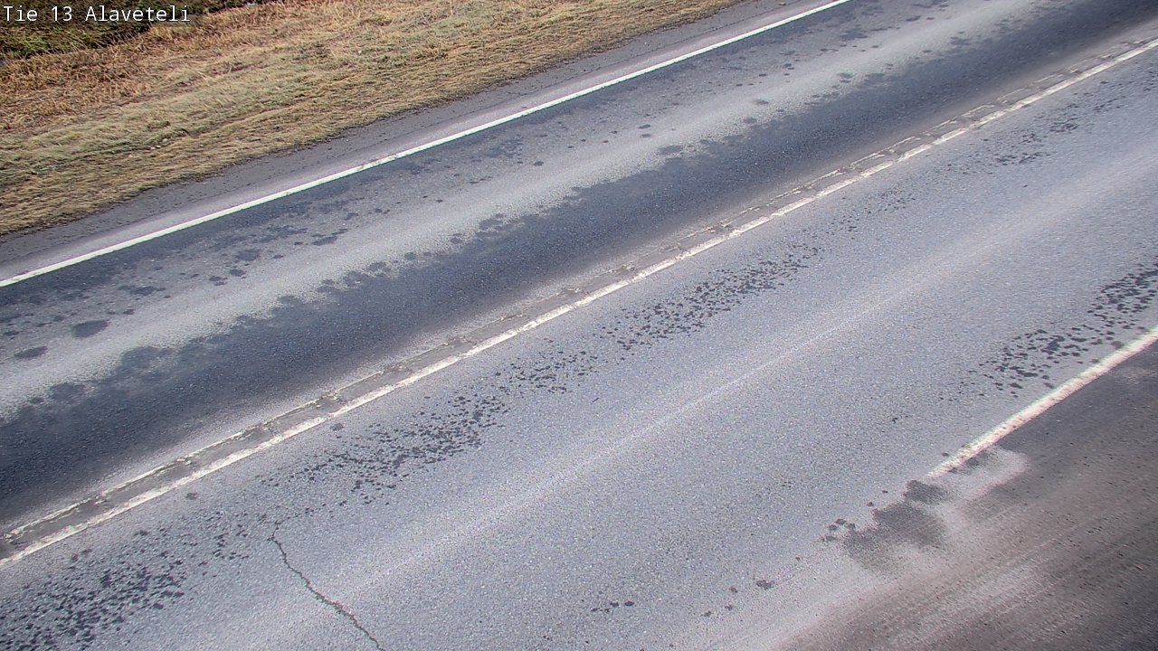 Weather Camera Image Väg 13 Kronoby Nedervetil, Kruunupyy, Pohjanmaa