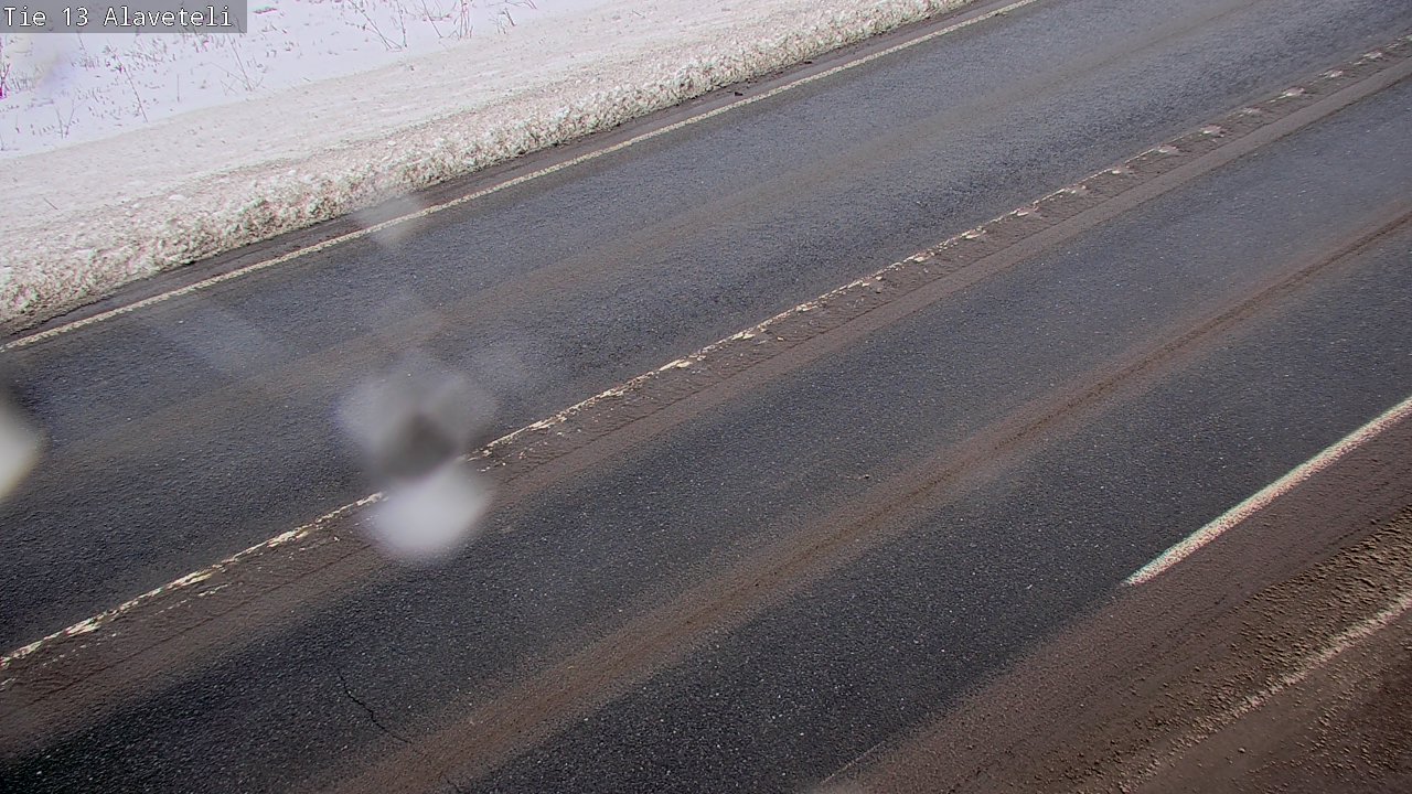 Weather Camera Image Väg 13 Kronoby Nedervetil, Kruunupyy, Pohjanmaa