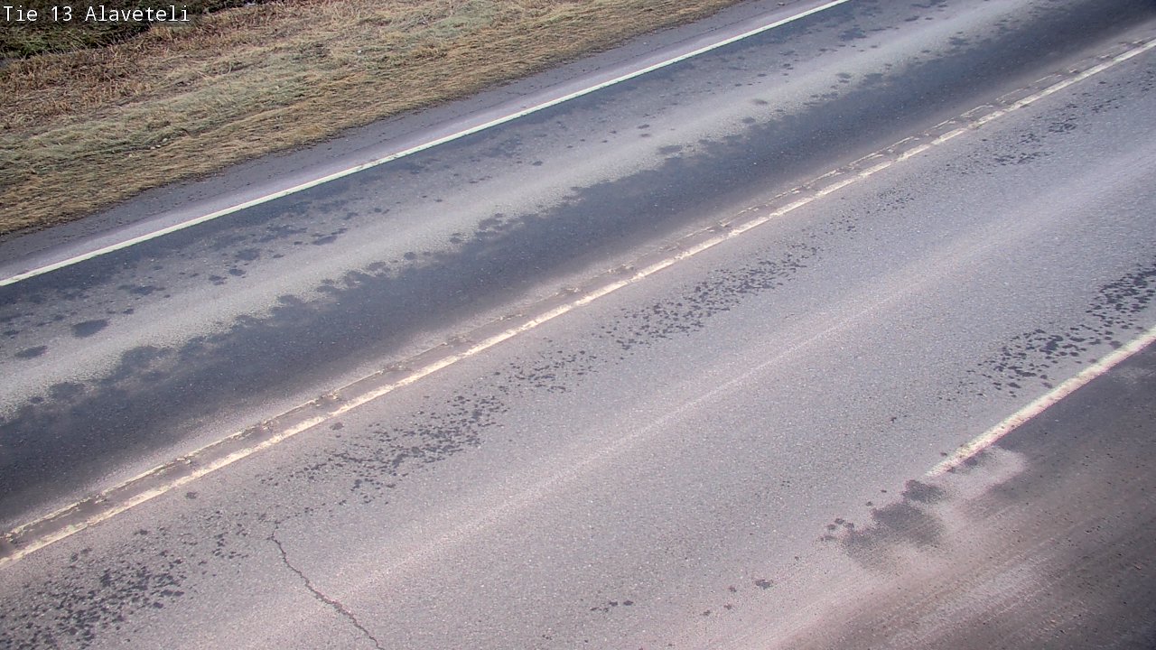 Weather Camera Image Väg 13 Kronoby Nedervetil, Kruunupyy, Pohjanmaa