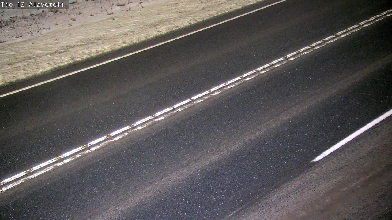 Weather Camera Image Väg 13 Kronoby Nedervetil, Kruunupyy, Pohjanmaa