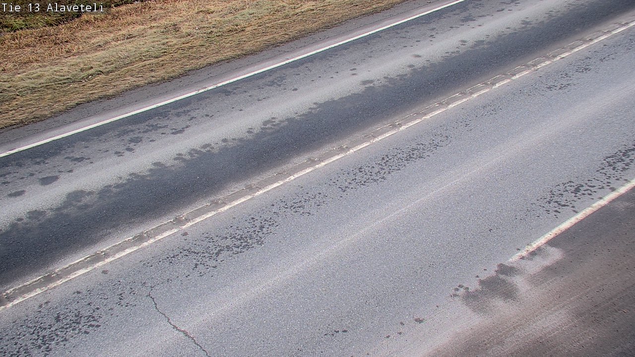 Weather Camera Image Väg 13 Kronoby Nedervetil, Kruunupyy, Pohjanmaa