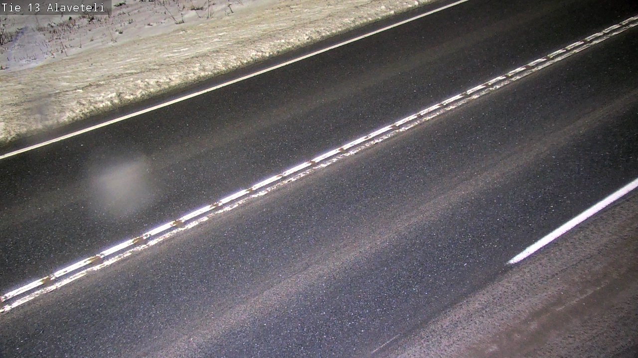 Weather Camera Image Väg 13 Kronoby Nedervetil, Kruunupyy, Pohjanmaa