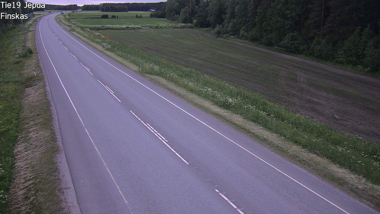 Kelikamerat Kuva Tie 19 Jepua, Uusikaarlepyy, Pohjanmaa