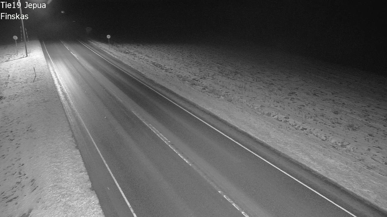 Weather Camera Image Väg 19 Jeppo, Uusikaarlepyy, Pohjanmaa