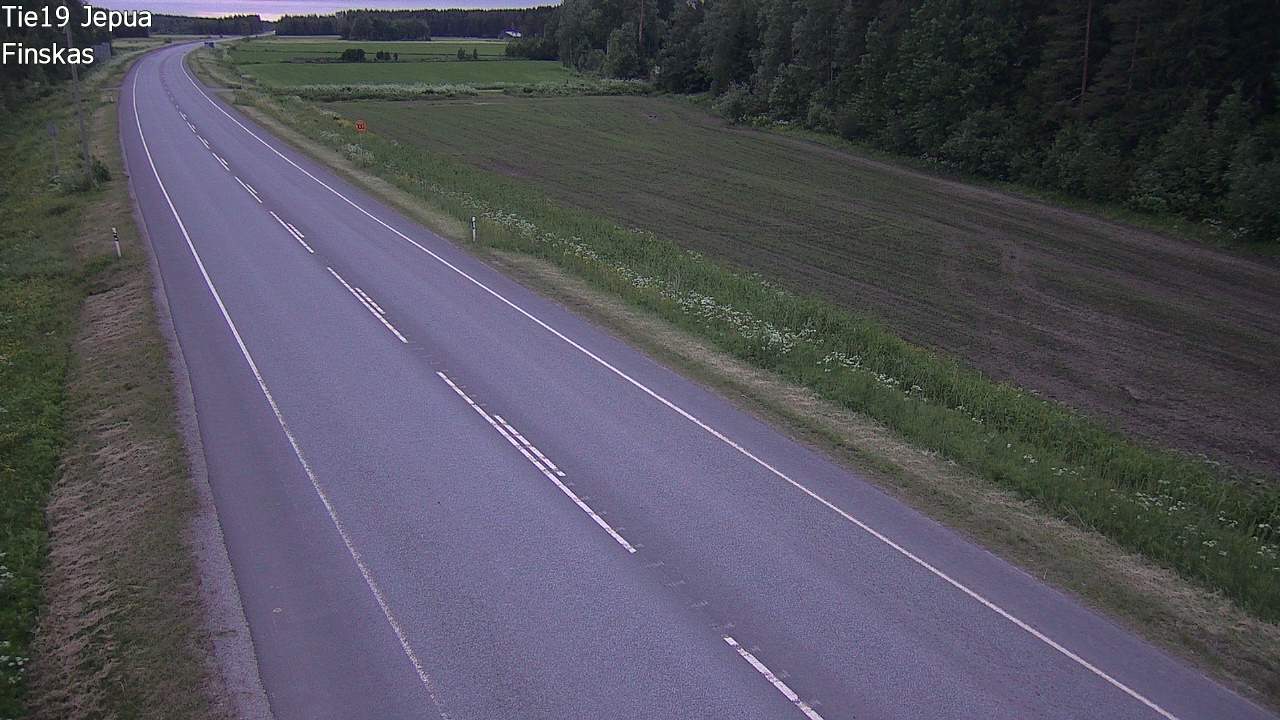 Kelikamerat Kuva Tie 19 Jepua, Uusikaarlepyy, Pohjanmaa