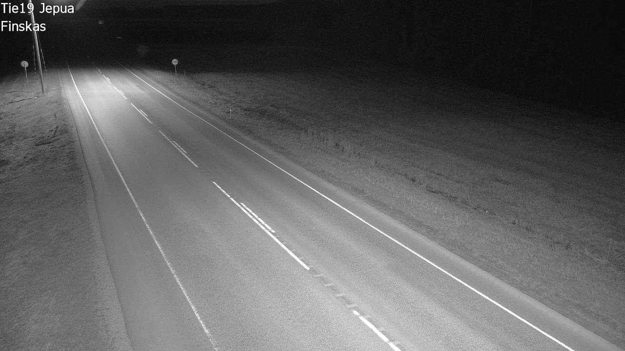 Weather Camera Image Road 19 Jepua, Uusikaarlepyy, Pohjanmaa
