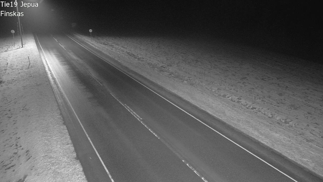 Weather Camera Image Väg 19 Jeppo, Uusikaarlepyy, Pohjanmaa
