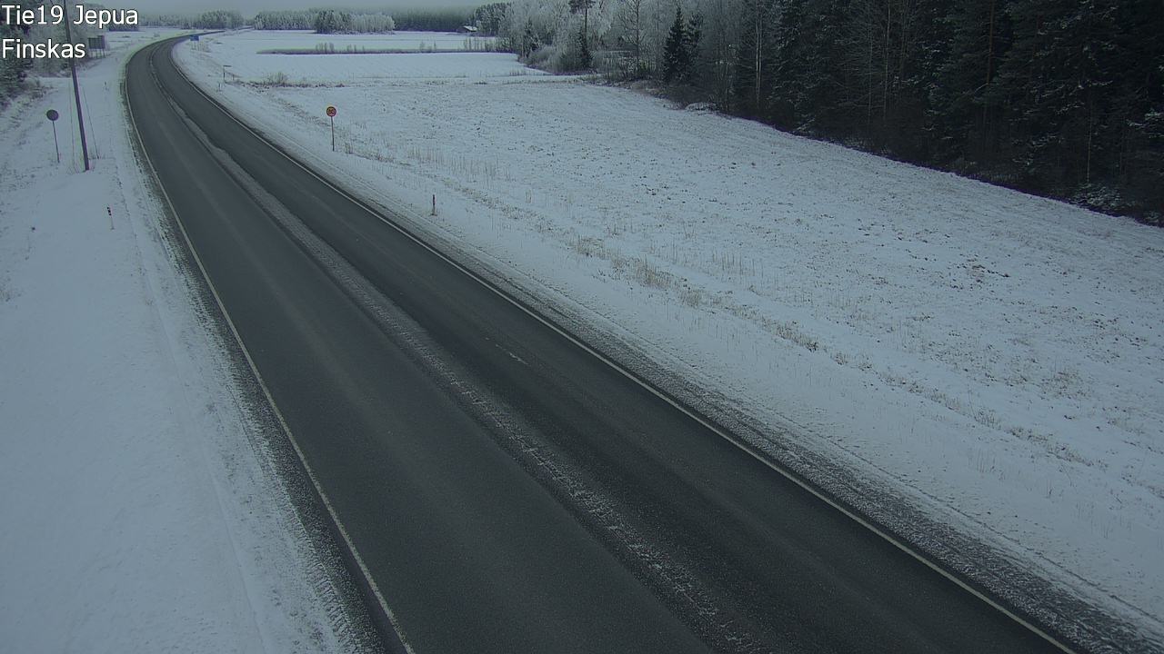 Weather Camera Image Road 19 Jepua, Uusikaarlepyy, Pohjanmaa