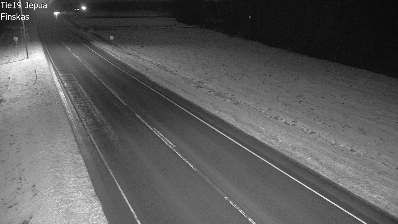 Weather Camera Image Väg 19 Jeppo, Uusikaarlepyy, Pohjanmaa