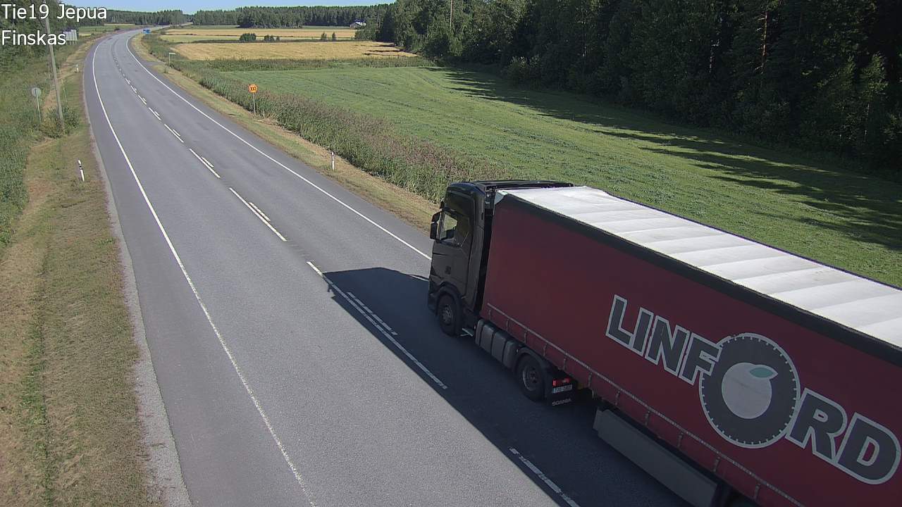 Kelikamerat Kuva Tie 19 Jepua, Uusikaarlepyy, Pohjanmaa