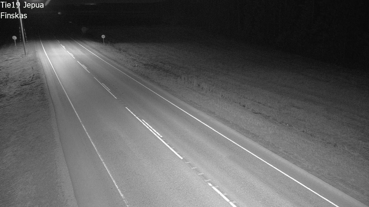 Weather Camera Image Väg 19 Jeppo, Uusikaarlepyy, Pohjanmaa