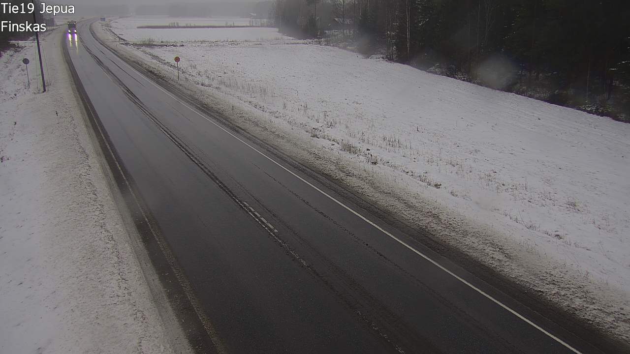 Weather Camera Image Väg 19 Jeppo, Uusikaarlepyy, Pohjanmaa