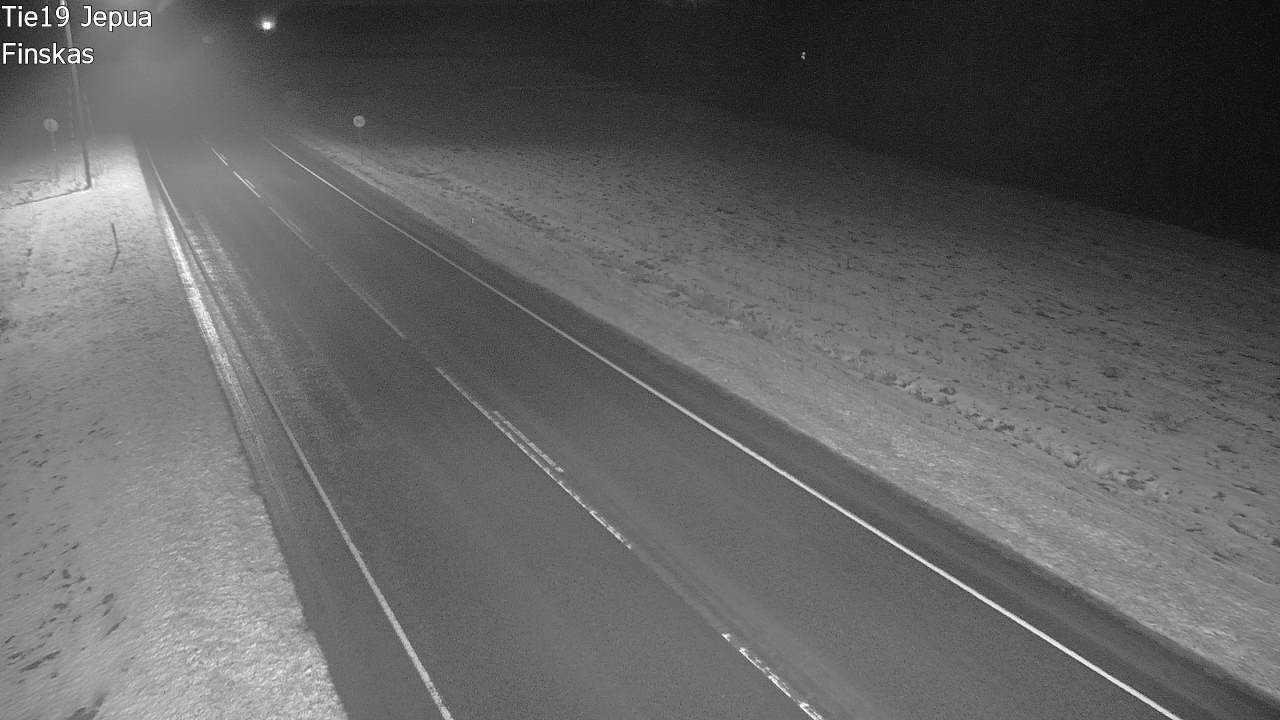 Weather Camera Image Väg 19 Jeppo, Uusikaarlepyy, Pohjanmaa