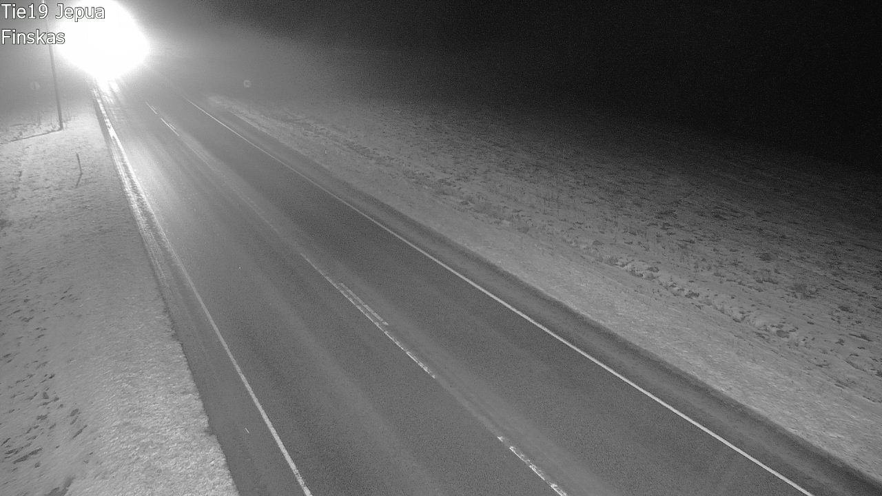 Weather Camera Image Väg 19 Jeppo, Uusikaarlepyy, Pohjanmaa