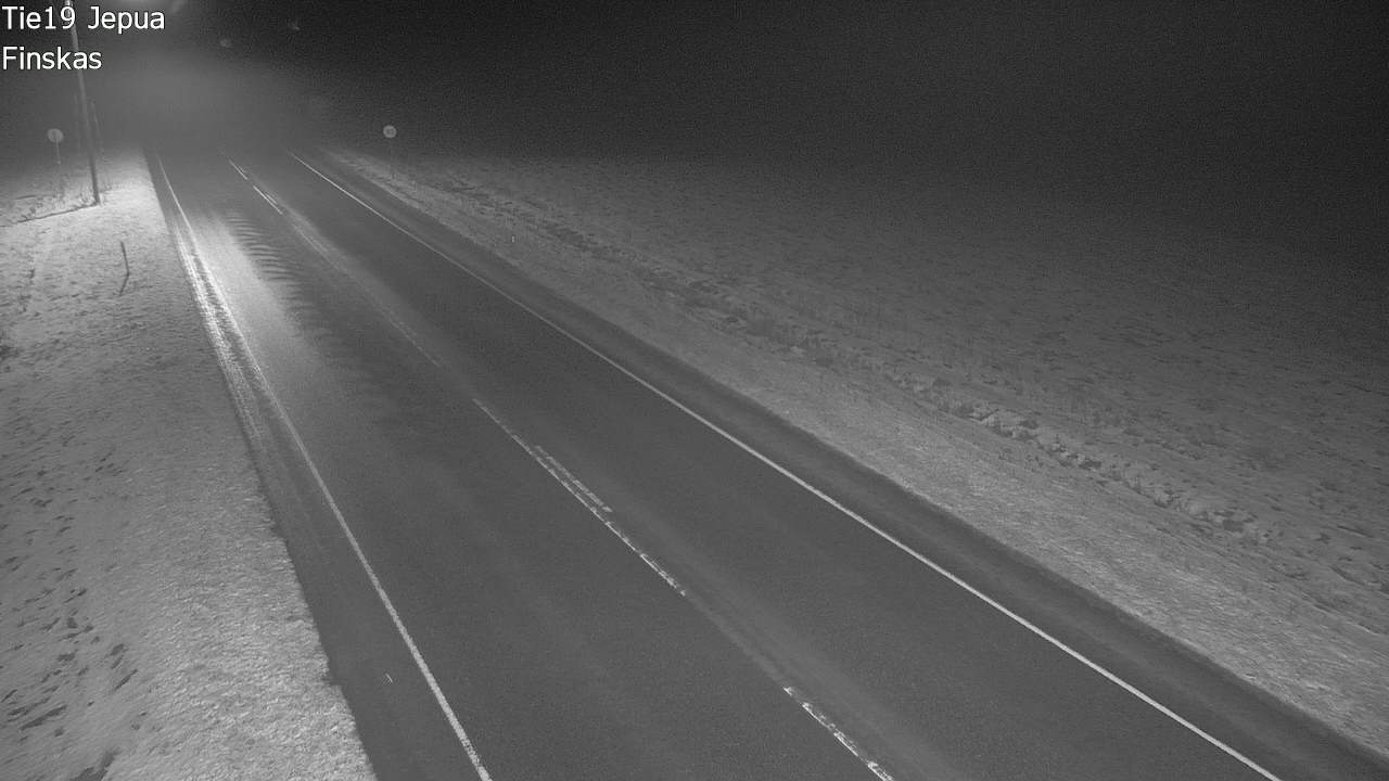 Weather Camera Image Väg 19 Jeppo, Uusikaarlepyy, Pohjanmaa
