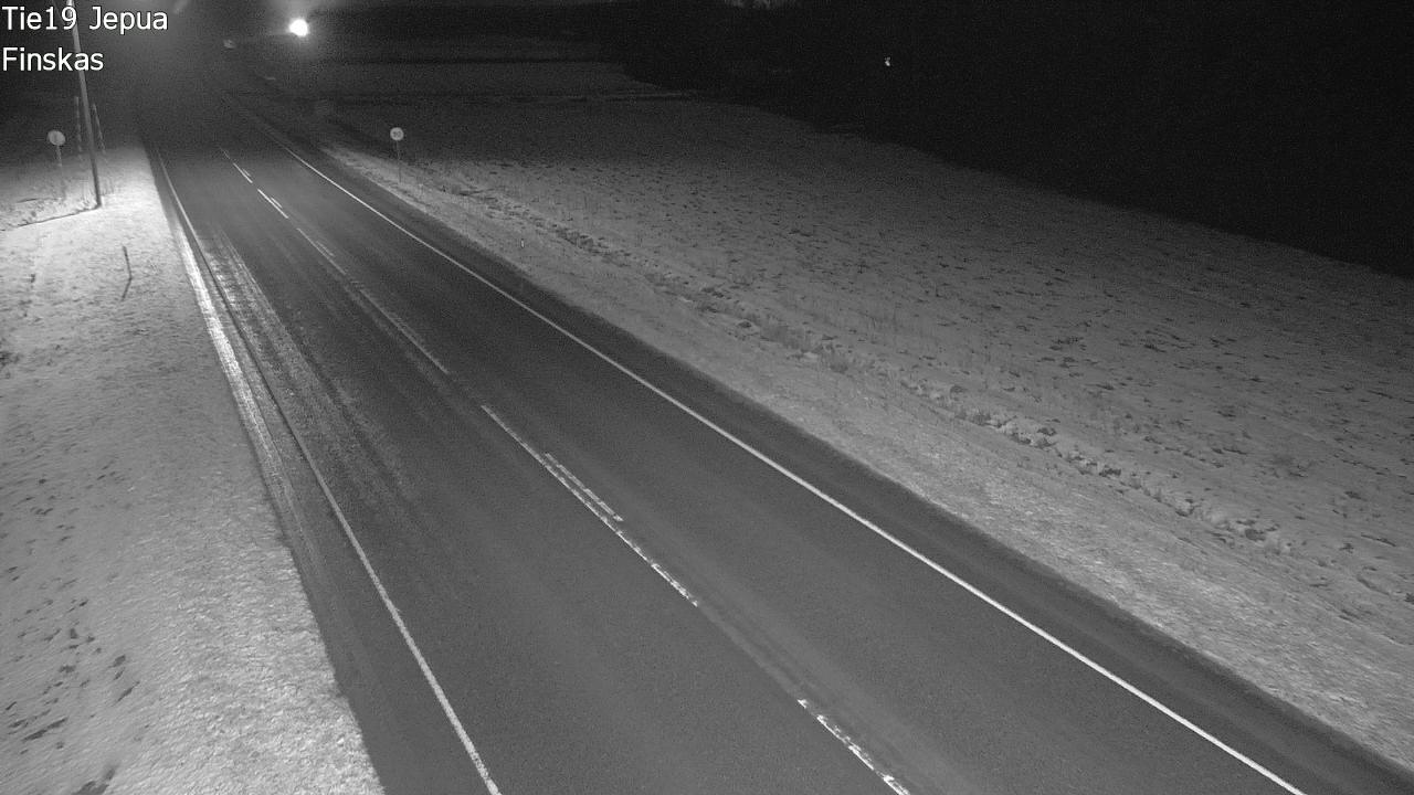 Weather Camera Image Väg 19 Jeppo, Uusikaarlepyy, Pohjanmaa