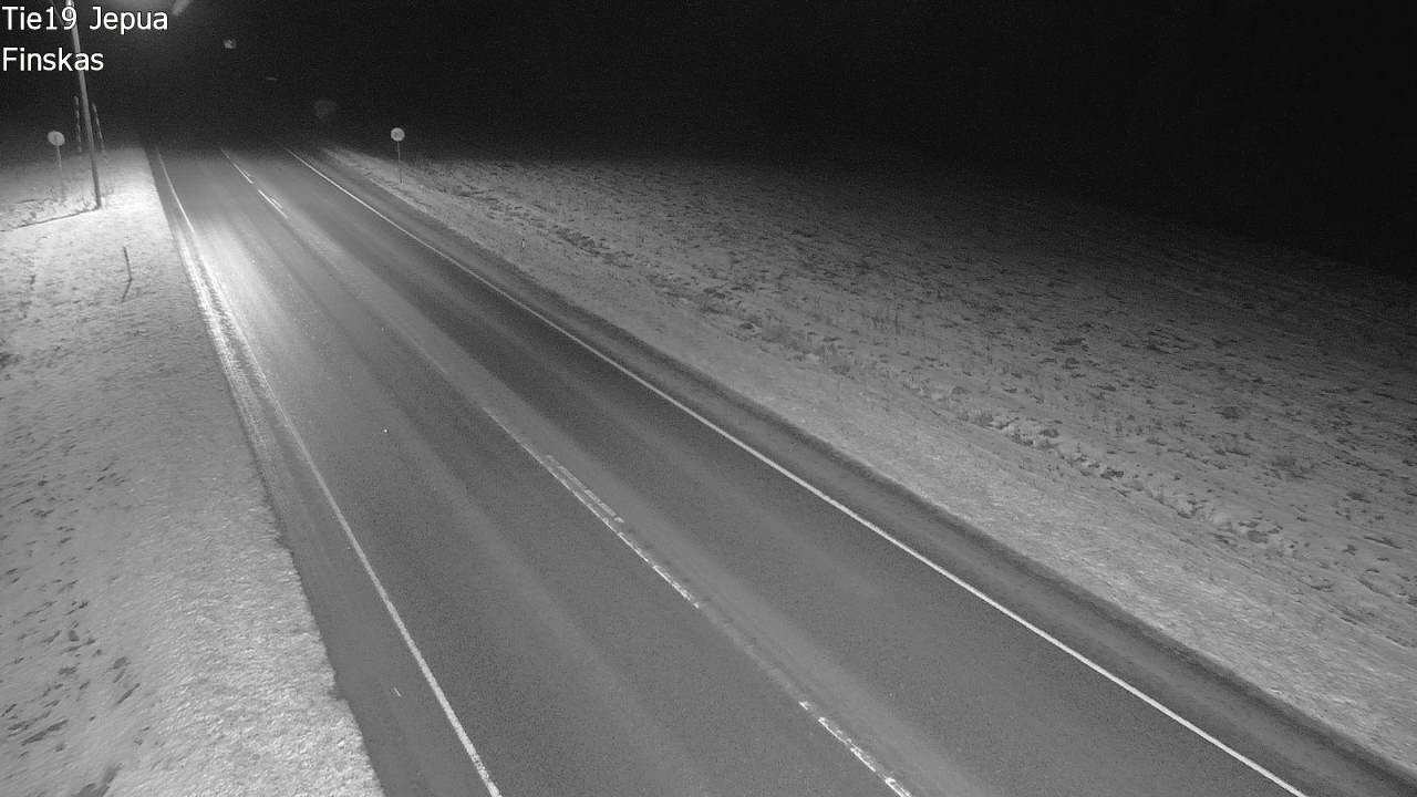 Weather Camera Image Väg 19 Jeppo, Uusikaarlepyy, Pohjanmaa