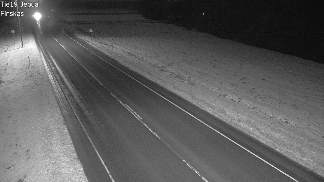 Weather Camera Image Väg 19 Jeppo, Uusikaarlepyy, Pohjanmaa