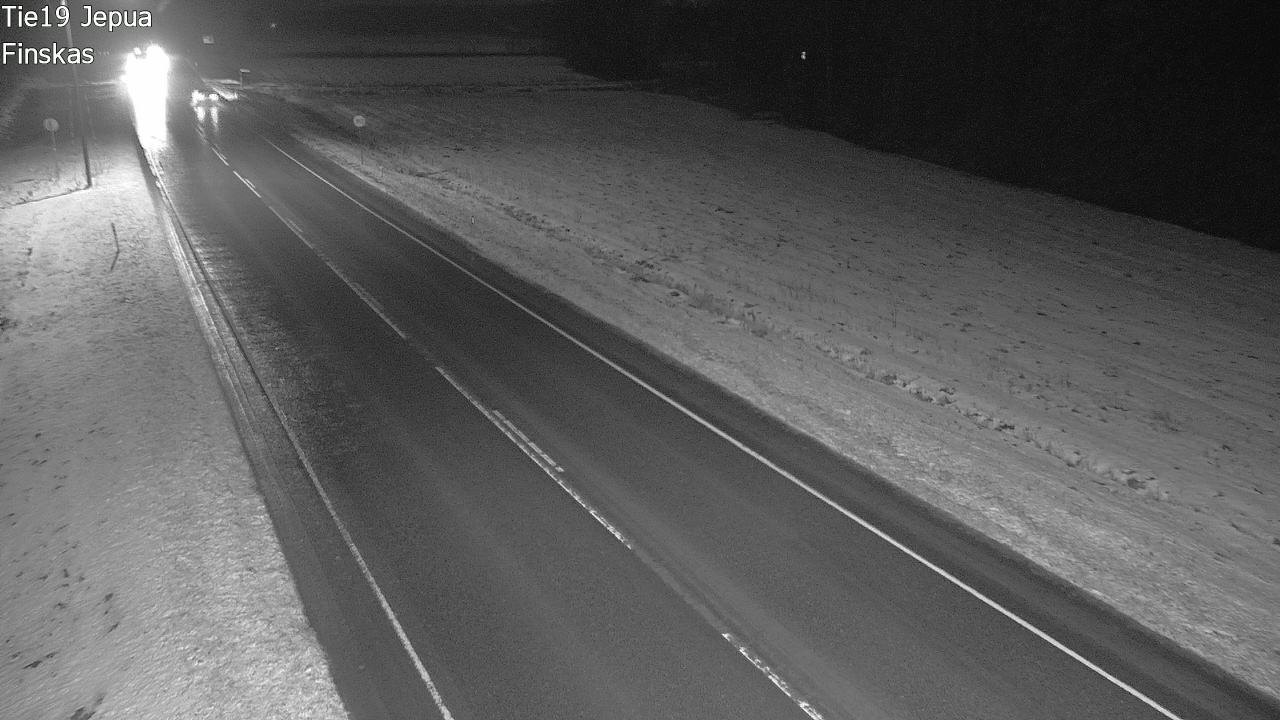 Weather Camera Image Väg 19 Jeppo, Uusikaarlepyy, Pohjanmaa