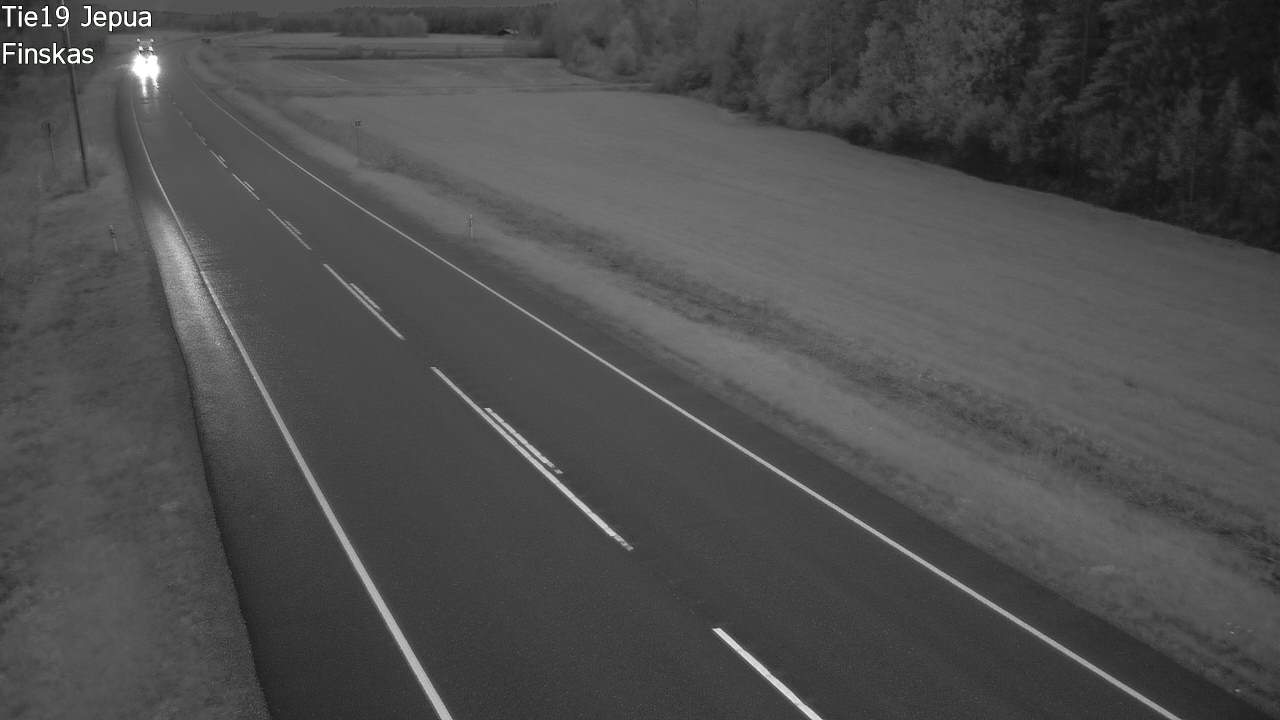 Weather Camera Image Road 19 Jepua, Uusikaarlepyy, Pohjanmaa