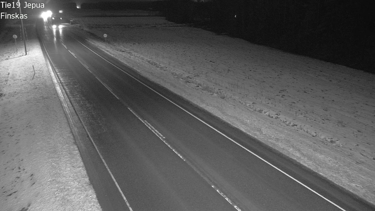 Weather Camera Image Väg 19 Jeppo, Uusikaarlepyy, Pohjanmaa