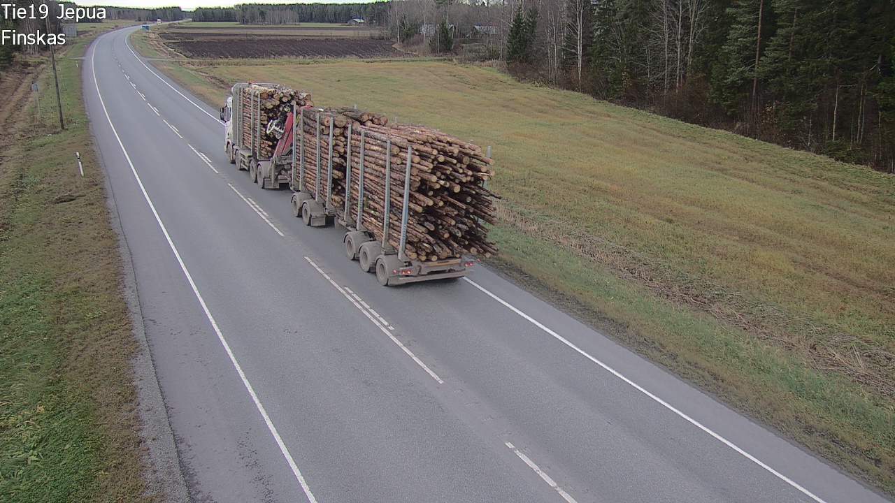 Kelikamerat Kuva Tie 19 Jepua, Uusikaarlepyy, Pohjanmaa
