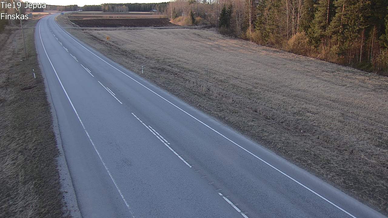 Kelikamerat Kuva Tie 19 Jepua, Uusikaarlepyy, Pohjanmaa