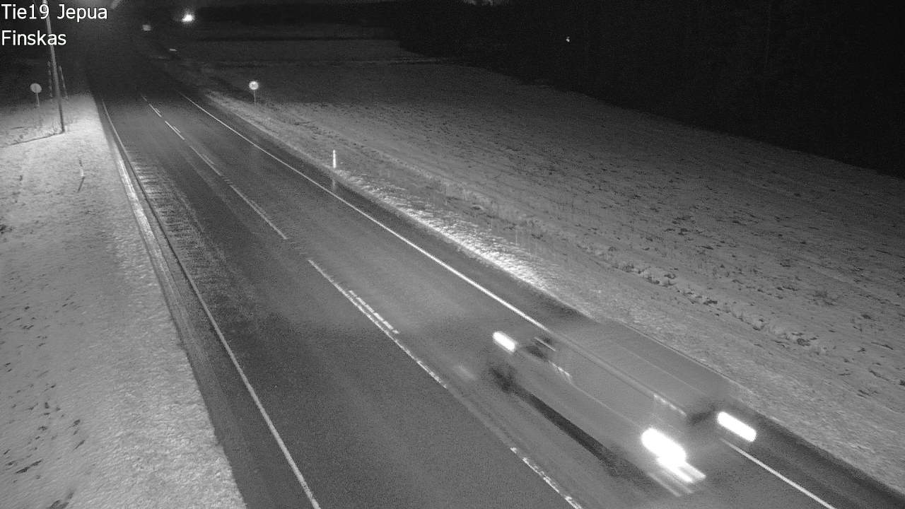 Weather Camera Image Väg 19 Jeppo, Uusikaarlepyy, Pohjanmaa
