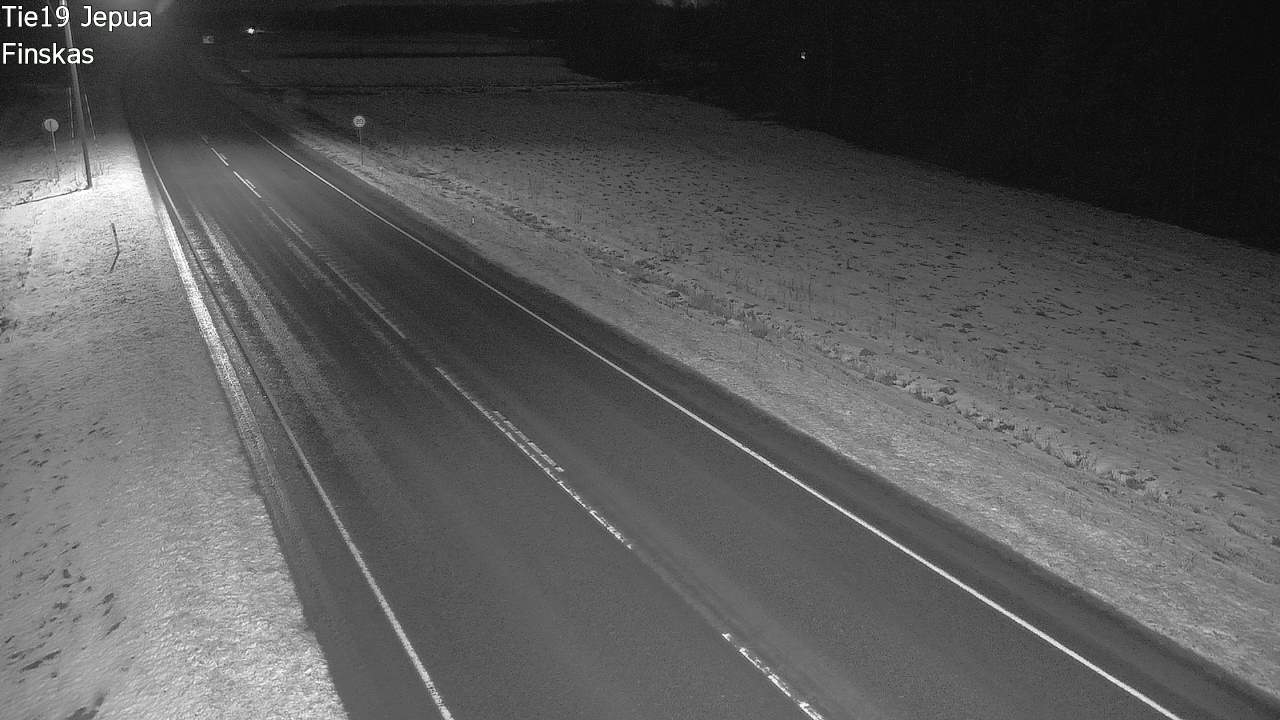 Weather Camera Image Väg 19 Jeppo, Uusikaarlepyy, Pohjanmaa