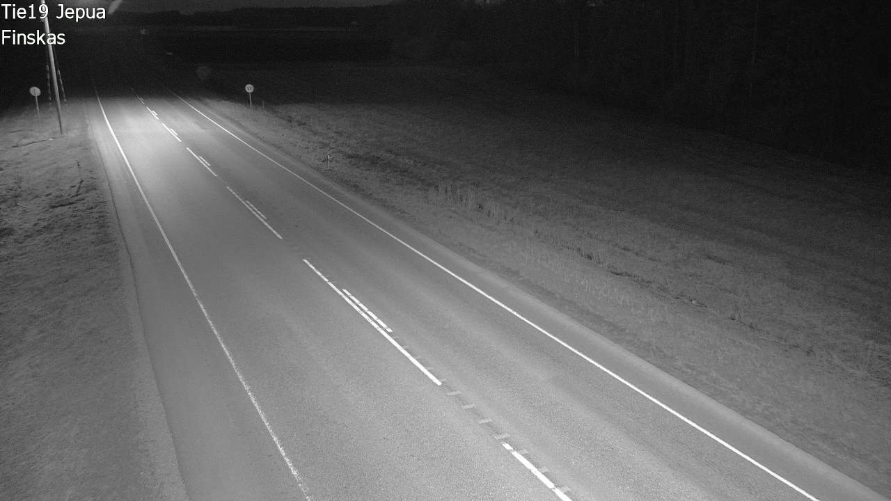 Weather Camera Image Road 19 Jepua, Uusikaarlepyy, Pohjanmaa