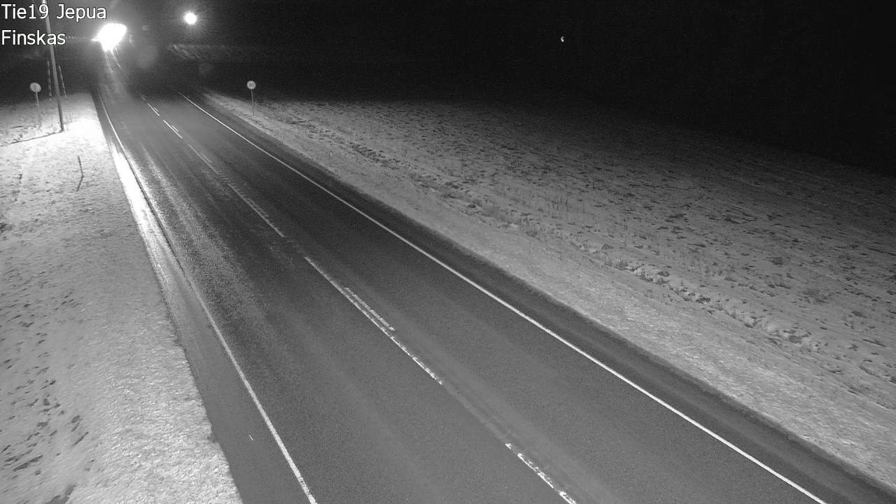 Weather Camera Image Väg 19 Jeppo, Uusikaarlepyy, Pohjanmaa